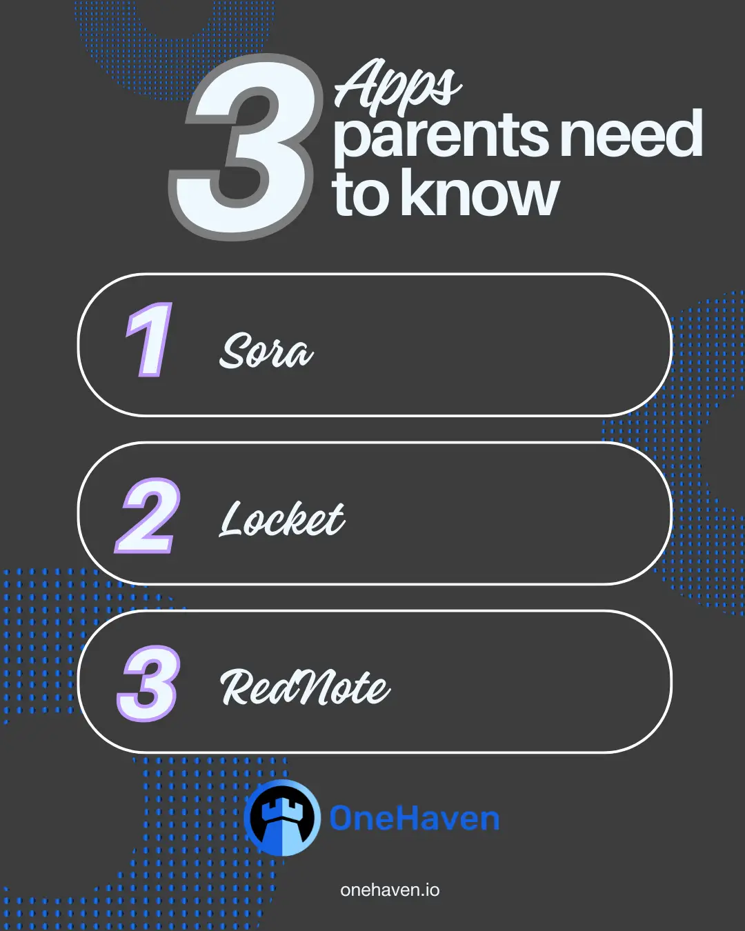 3 apps parents need to know